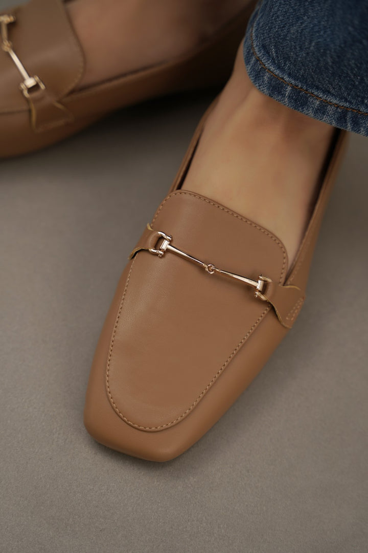 KHAKI MAMA LOAFERS