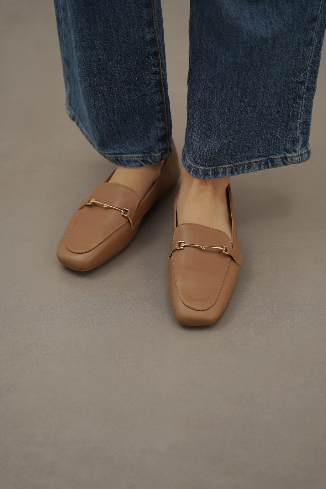 KHAKI MAMA LOAFERS