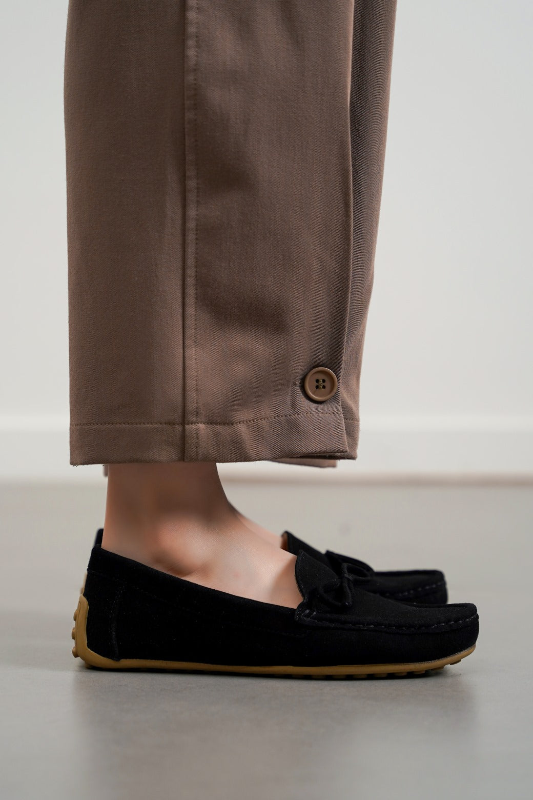 REAL LEATHER LOAFERS