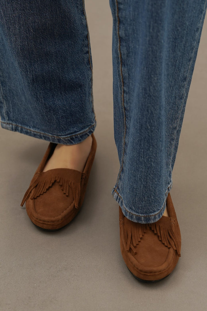 CARAMEL WOMAN LOAFERS