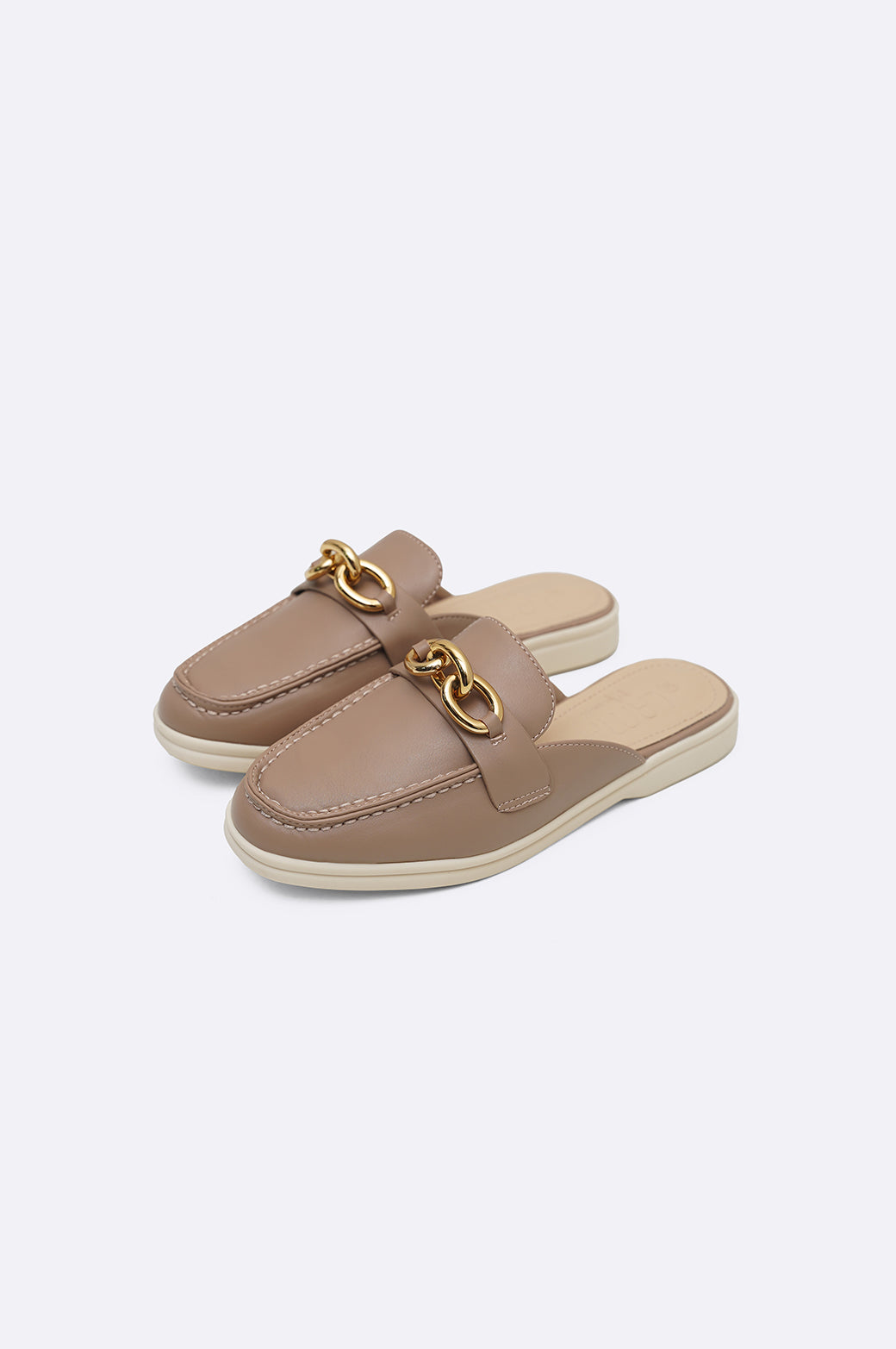 KHAKI CLOUD MAMA MULES