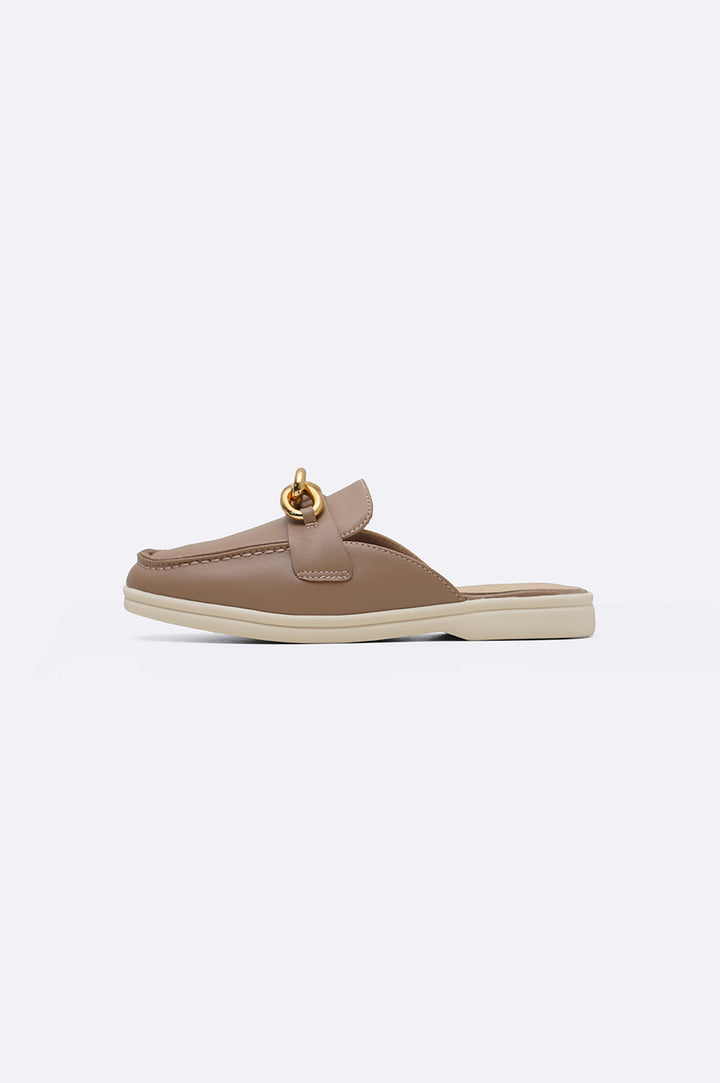 KHAKI CLOUD MAMA MULES