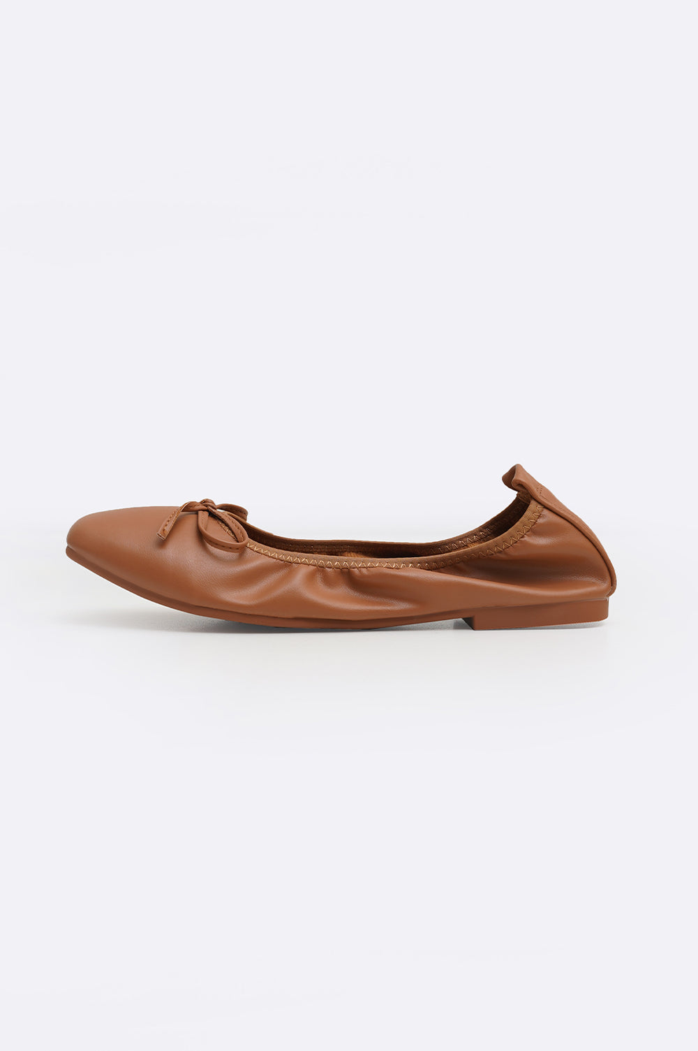 TAN MAMA BALLET PUMPS