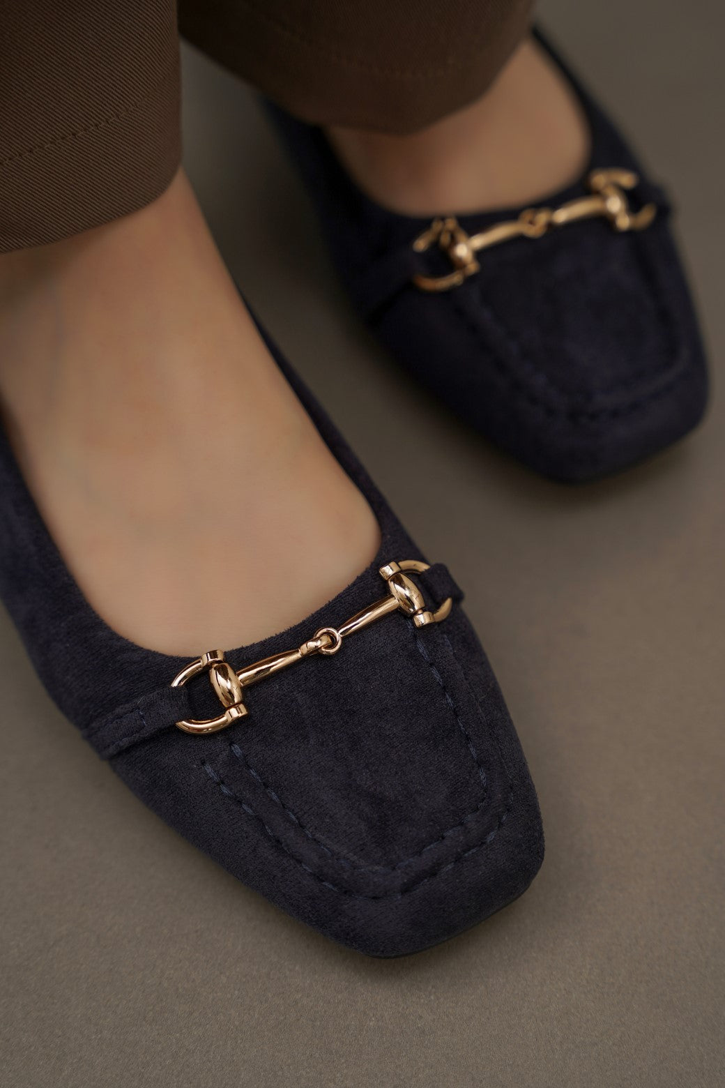 NAVY KAMI COMFORT PUMPS