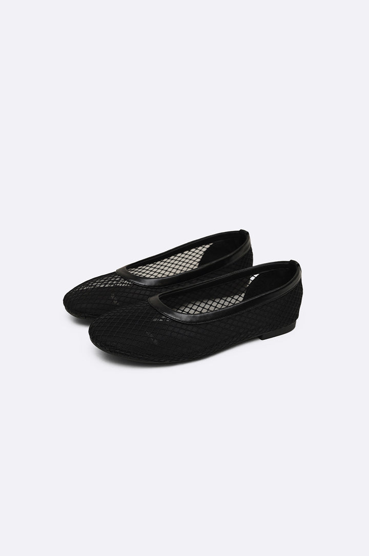 MESH BALLET FLATS