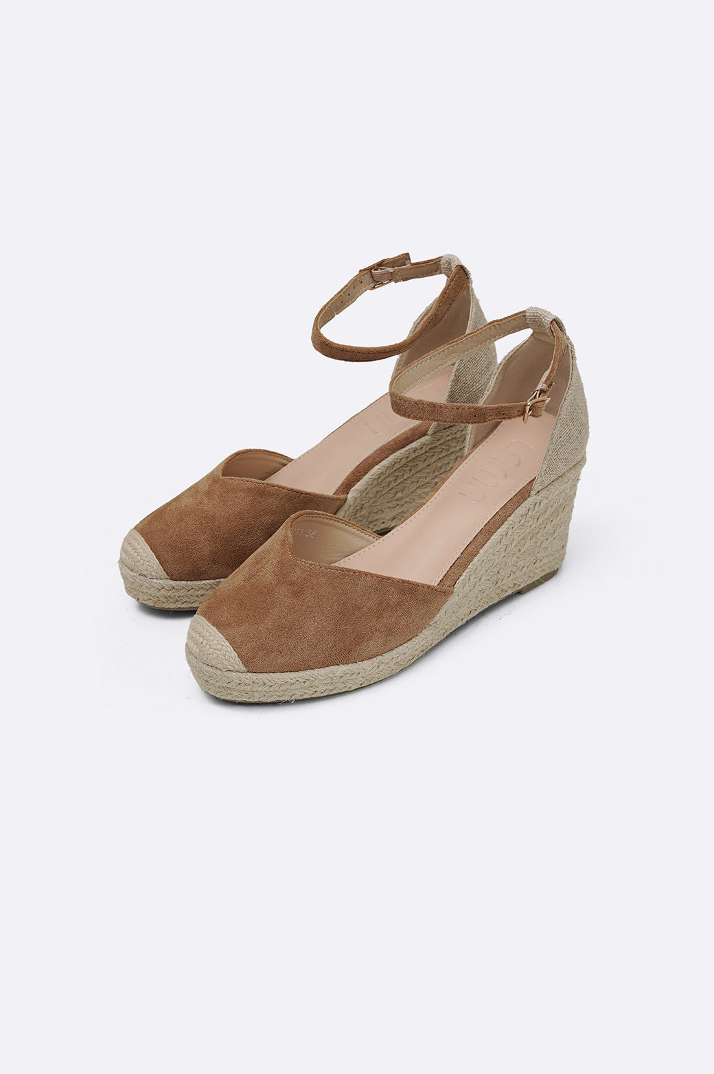 KHAKI CLASSIC ESPADRILLE WEDGE