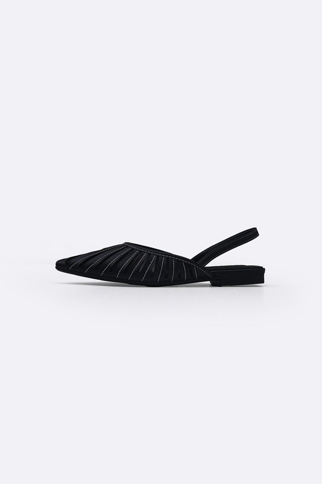BLACK HORIZON SLINGBACKS
