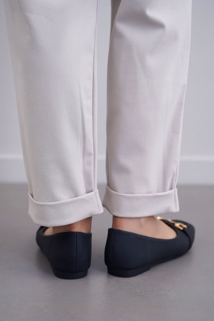 BLACK KAMI COMFORT PUMPS