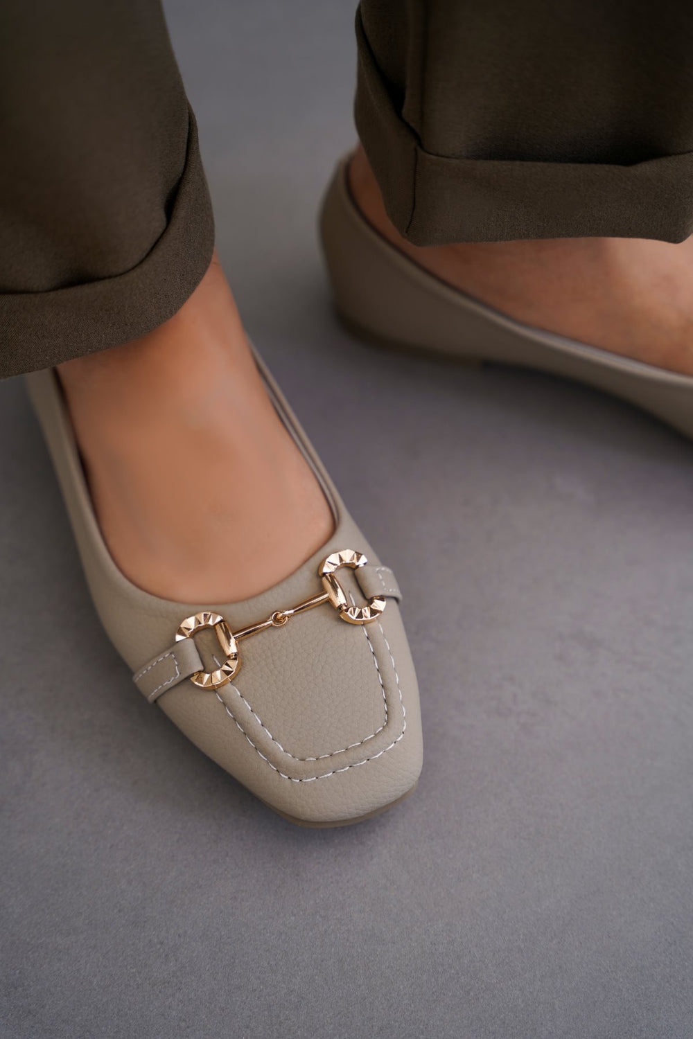 GREY KAMI COMFORT PUMPS