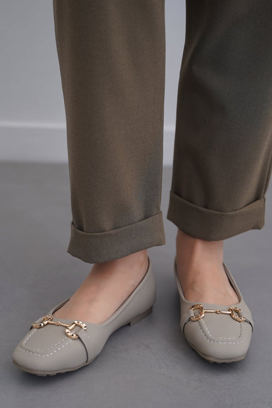 GREY KAMI COMFORT PUMPS