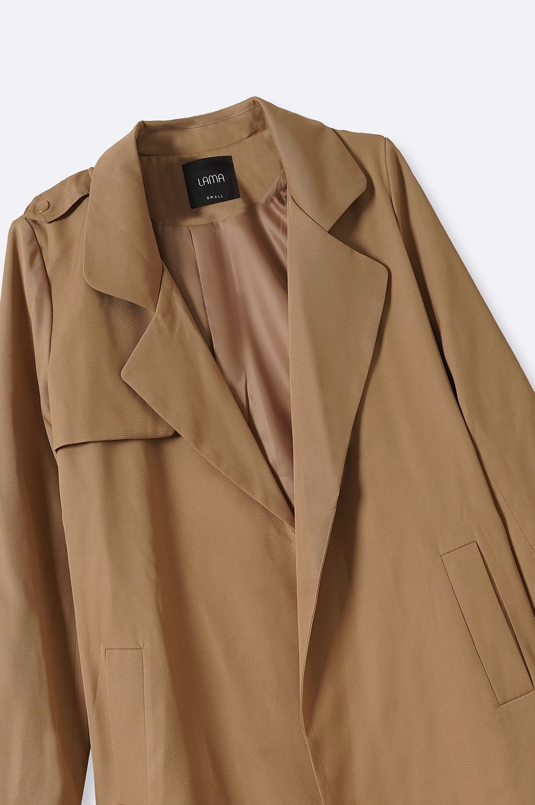 KHAKI CLASSIC TRENCH COAT