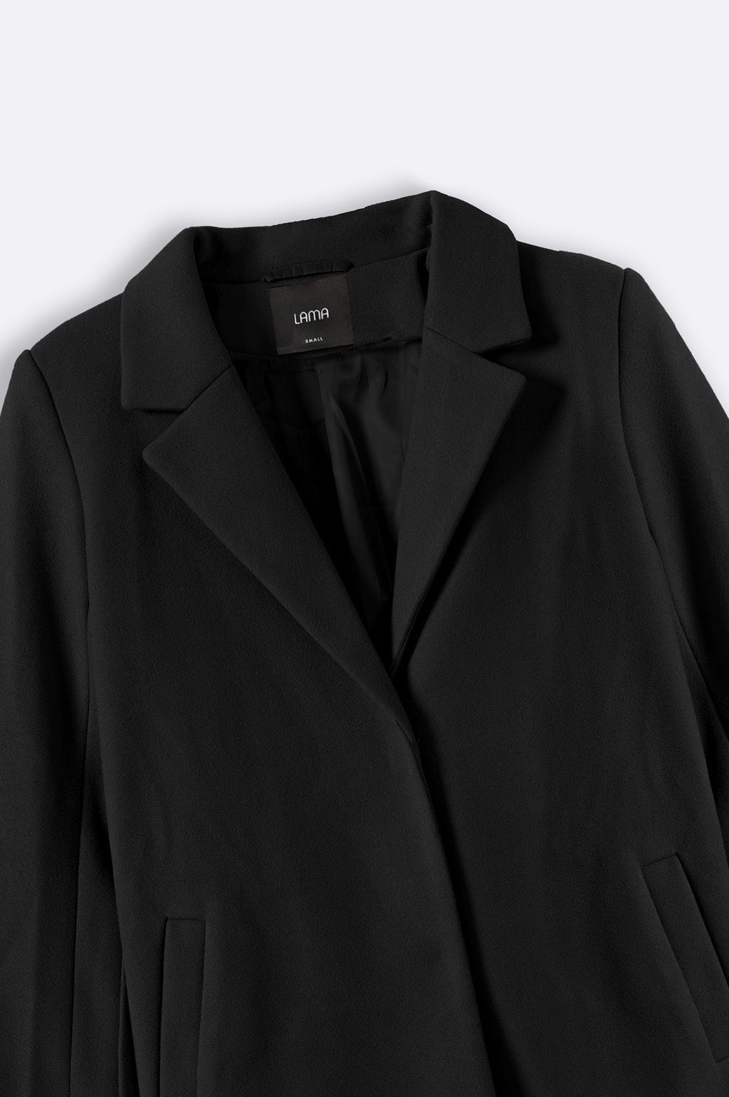 BLACK LILY MID-LENGTH COAT