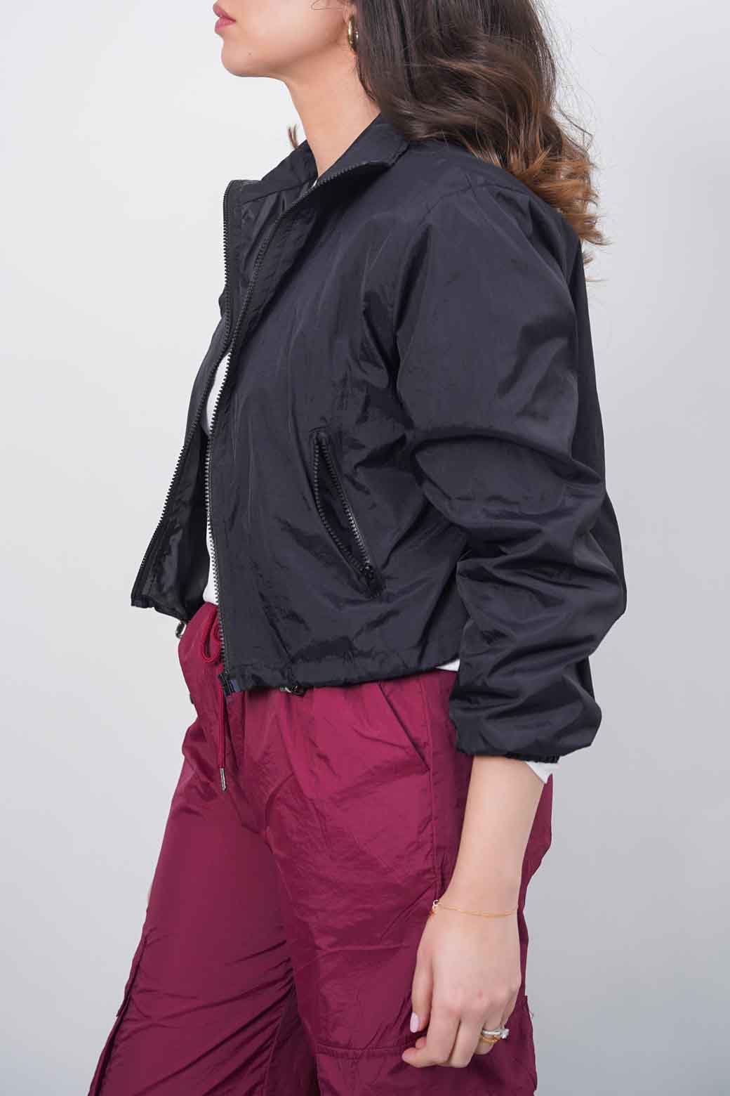BLACK PARACHUTE JACKET