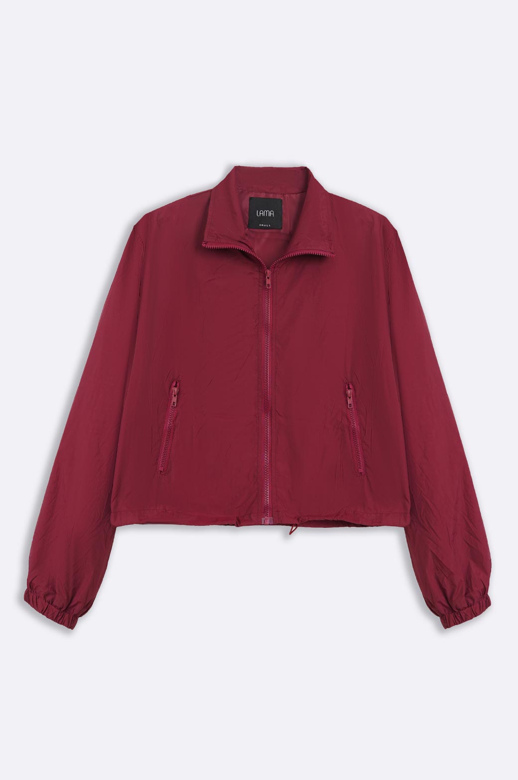 MAROON PARACHUTE JACKET