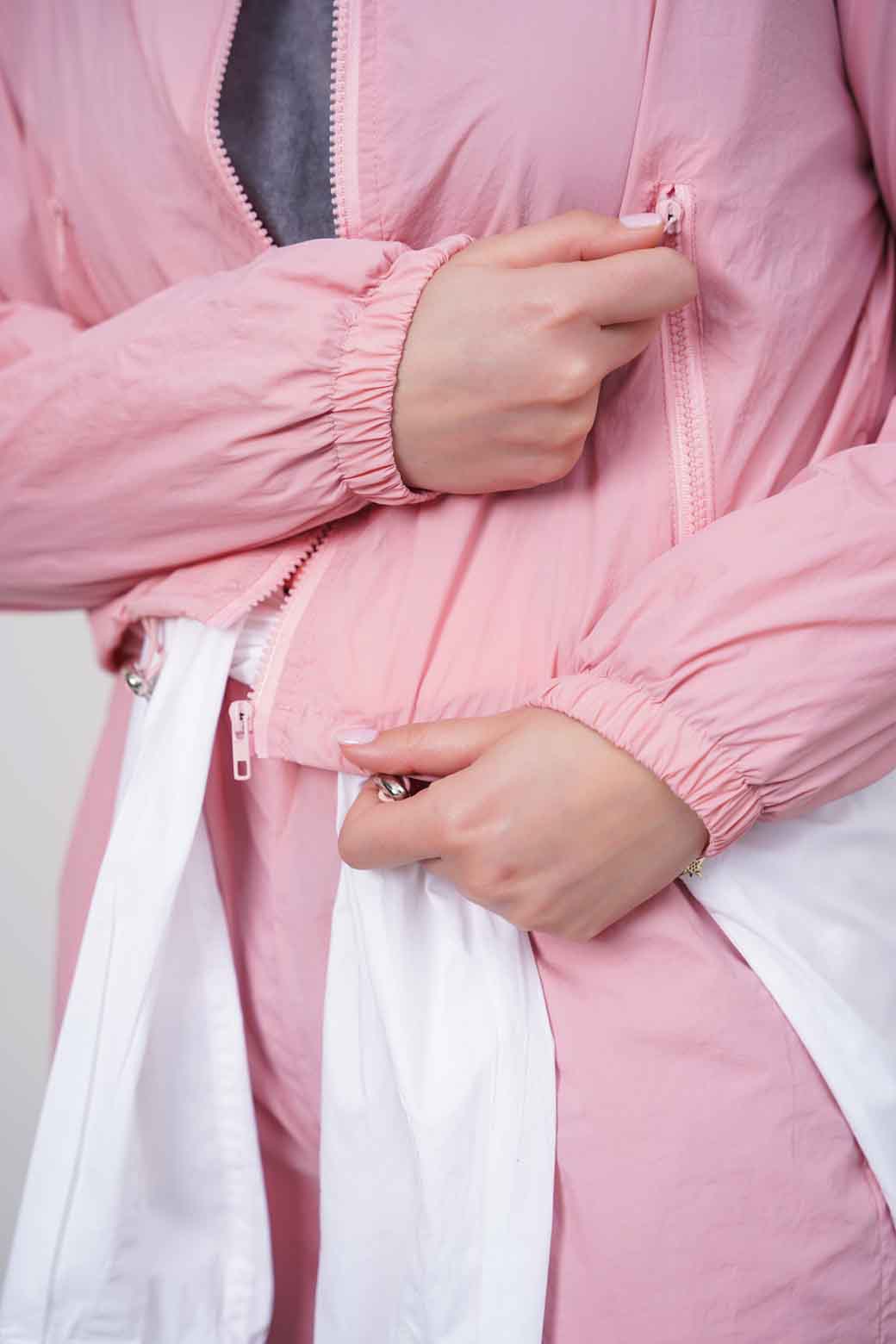 PINK PARACHUTE JACKET