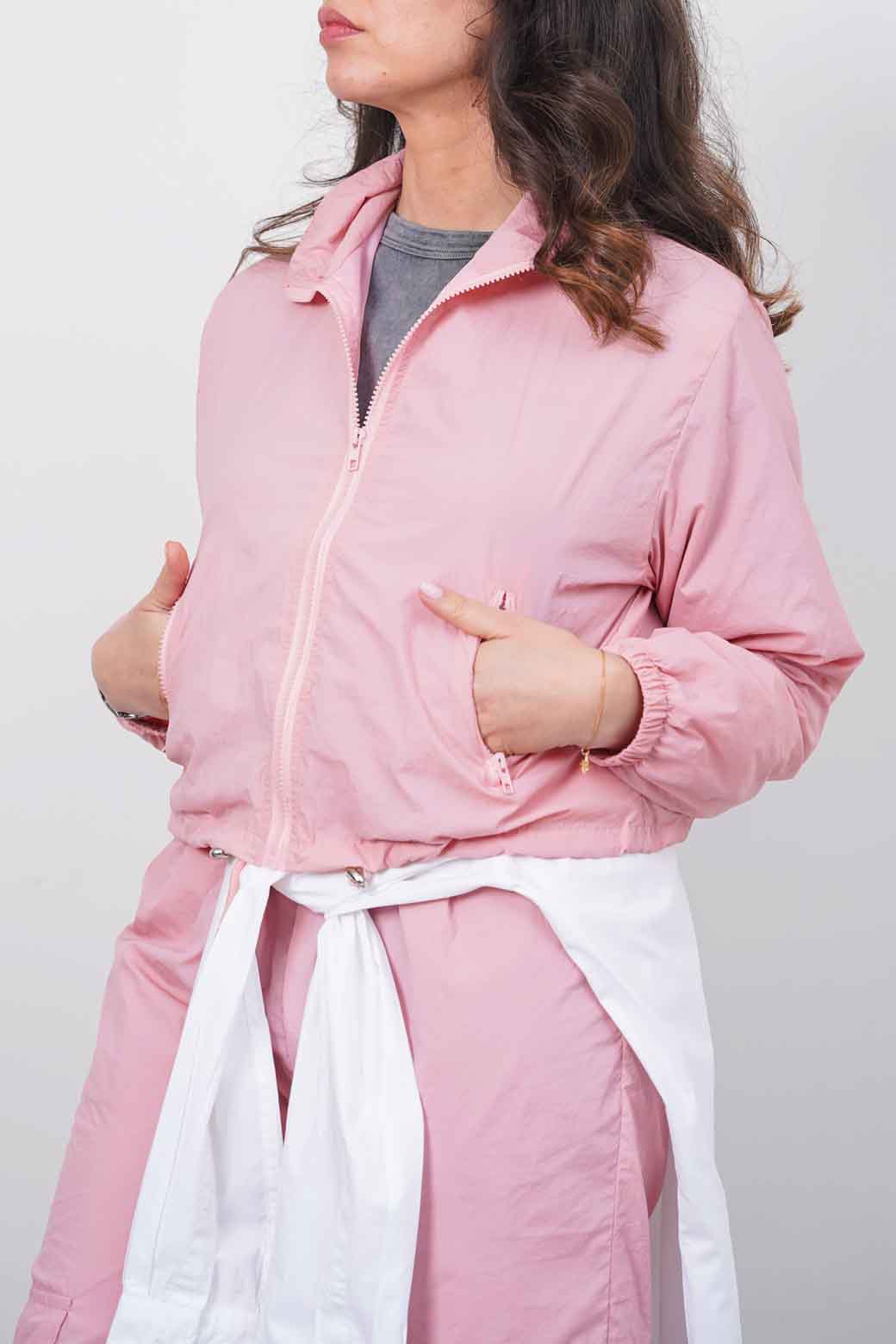 PINK PARACHUTE JACKET