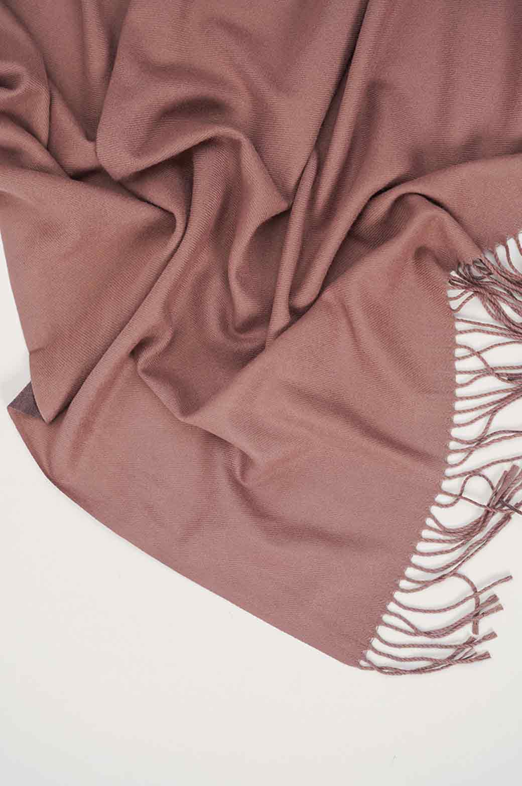 BEAN PASTE TWO-TONE SOFT SCARF