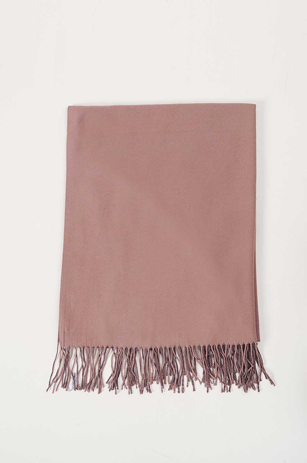 BEAN PASTE TWO-TONE SOFT SCARF