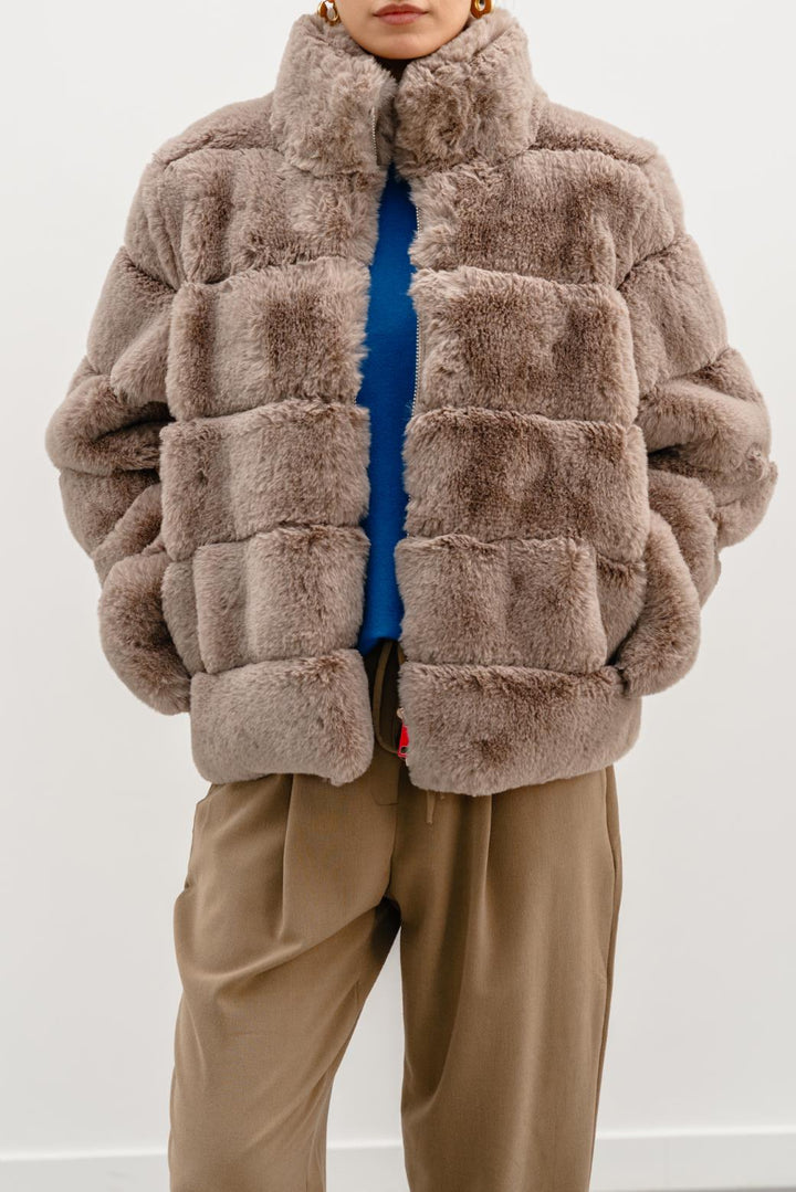 PLUSH FUR JACKET