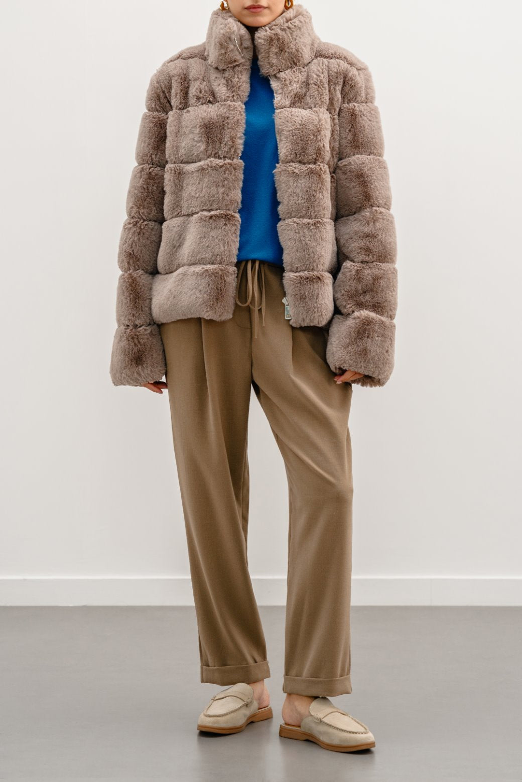 PLUSH FUR JACKET