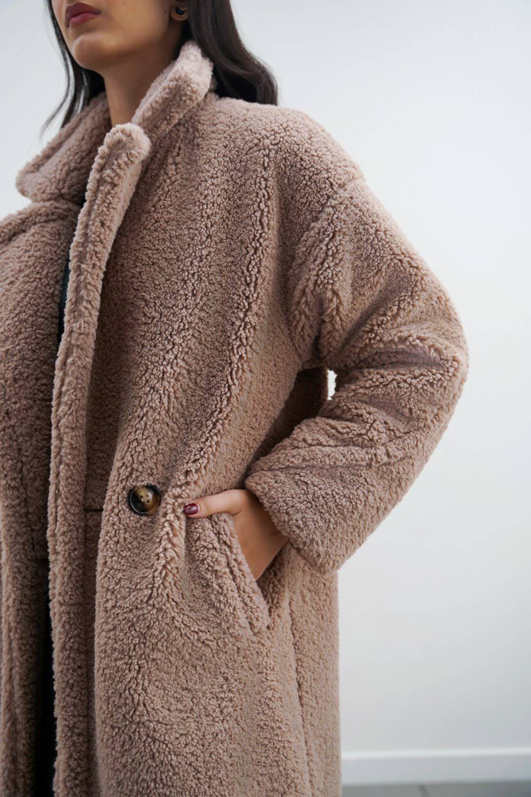 COFFEE TEDDY DREAM COAT