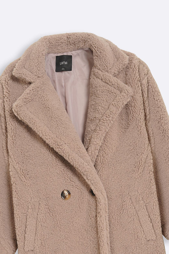 PINK TEDDY DREAM COAT