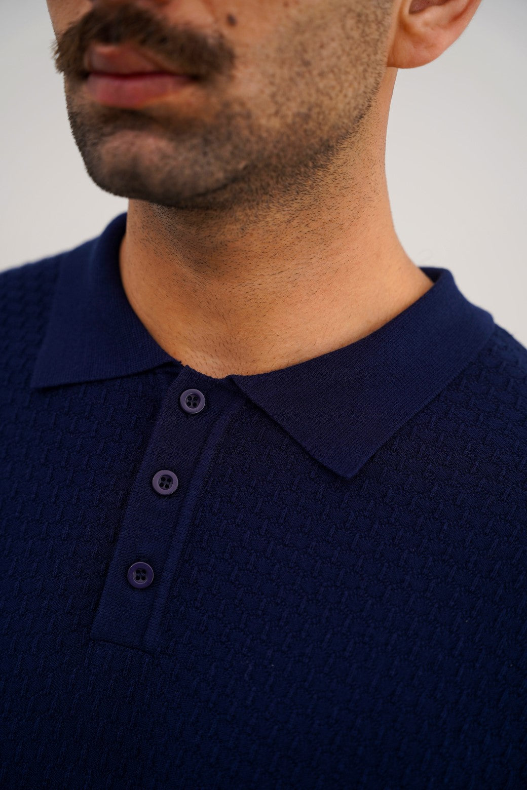 TEXTURED POLO