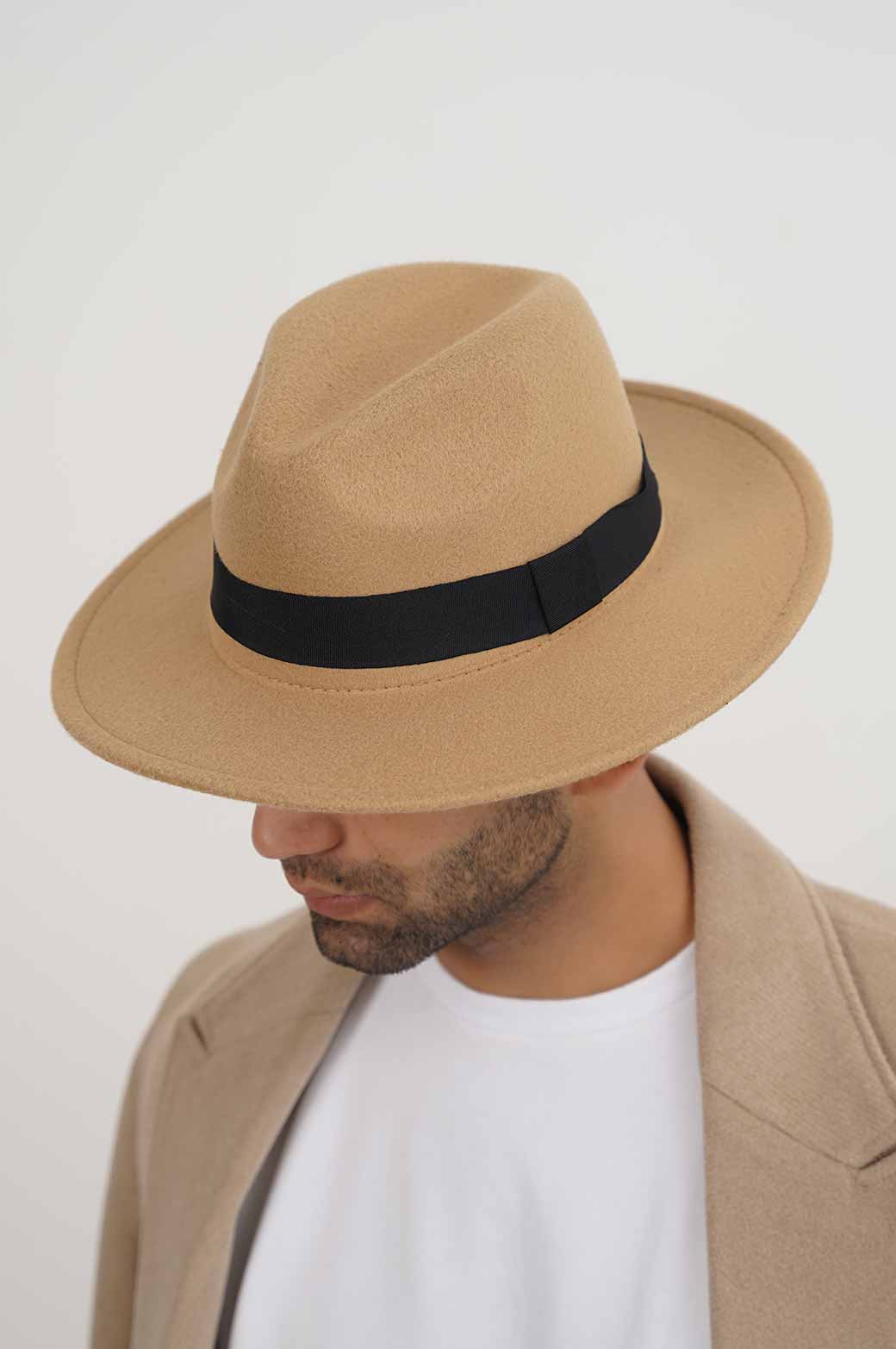 KHAIKI BOAT RIDE FEDORA HAT