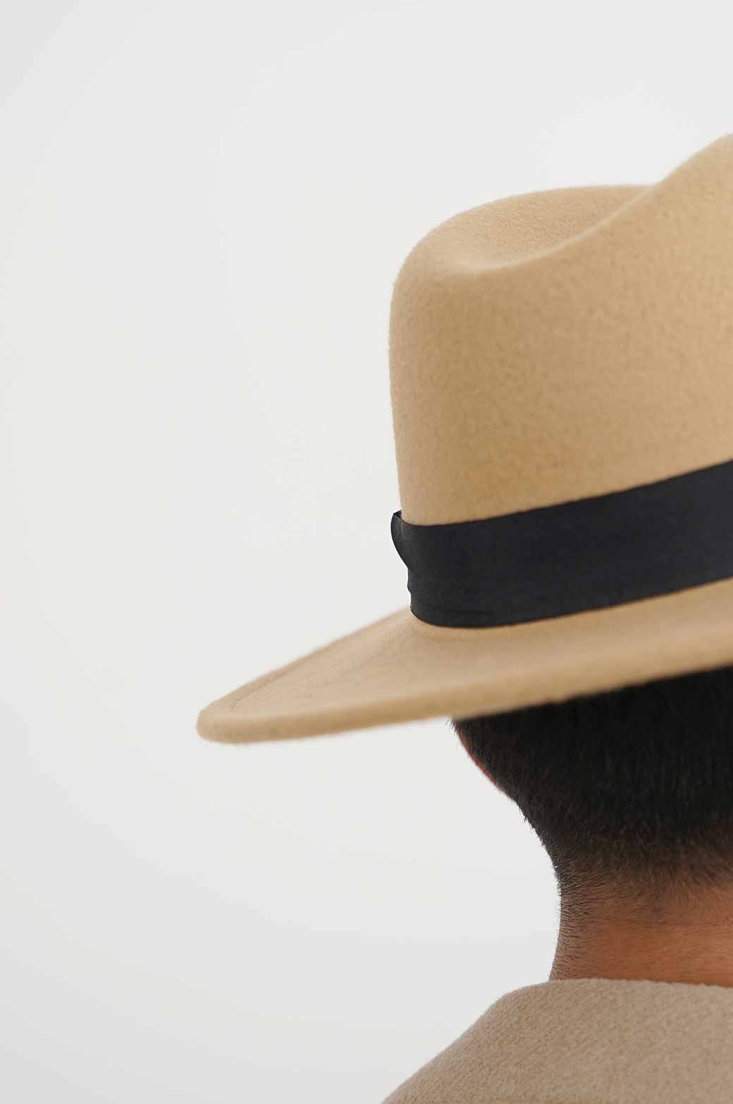 KHAIKI BOAT RIDE FEDORA HAT