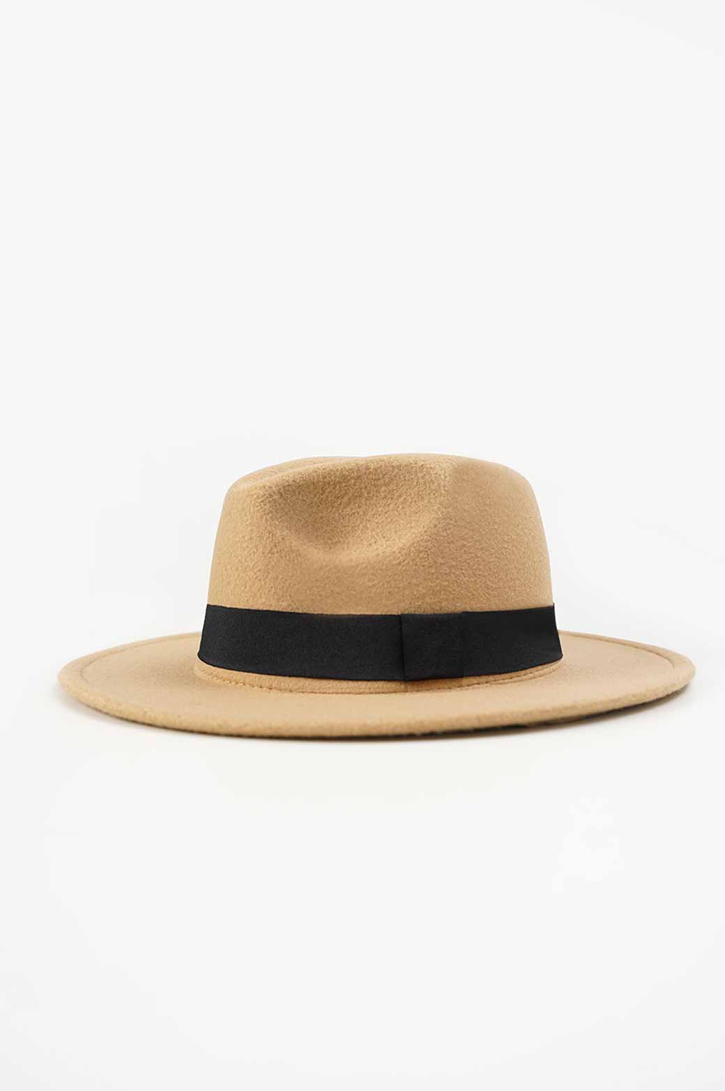 KHAIKI BOAT RIDE FEDORA HAT