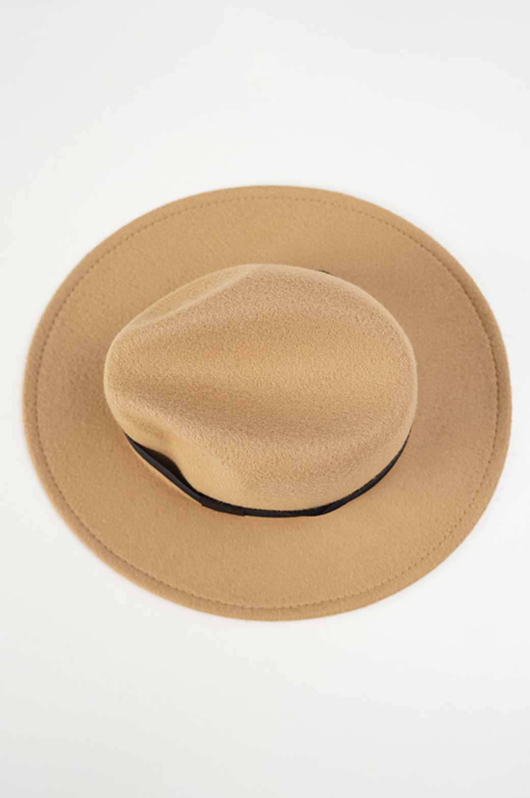 KHAIKI BOAT RIDE FEDORA HAT