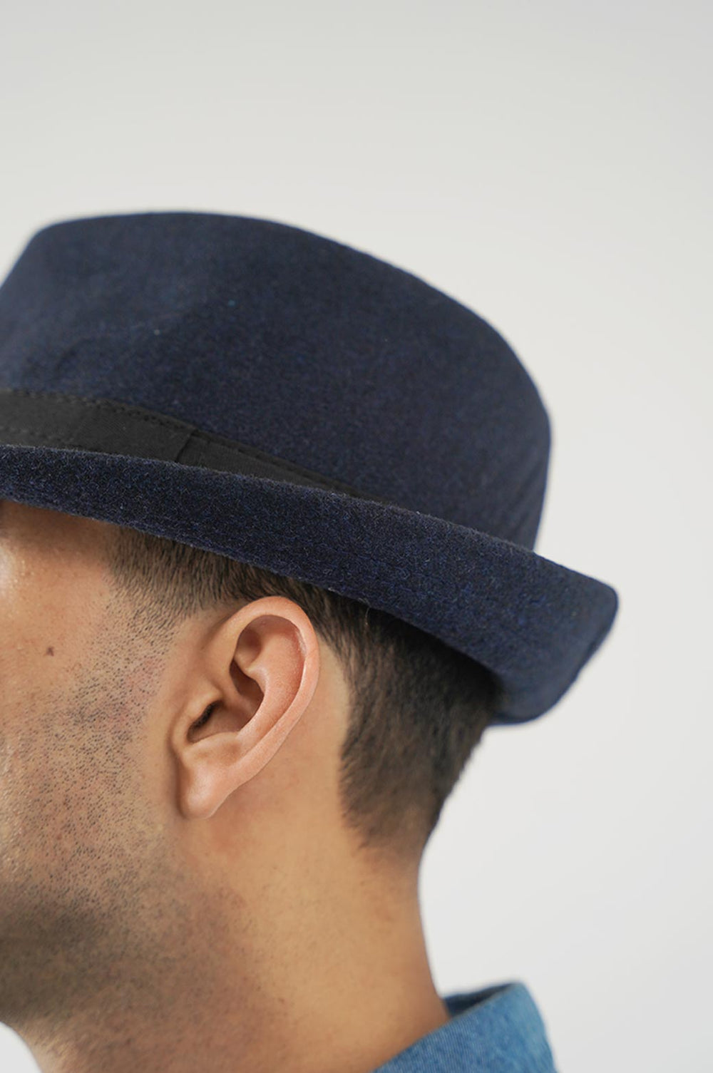 NAVY NEWSROOM FEDORA HAT