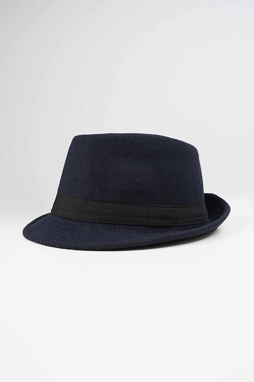 NAVY NEWSROOM FEDORA HAT