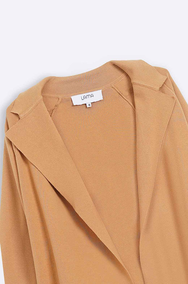 CAMEL SWEATER BLAZER