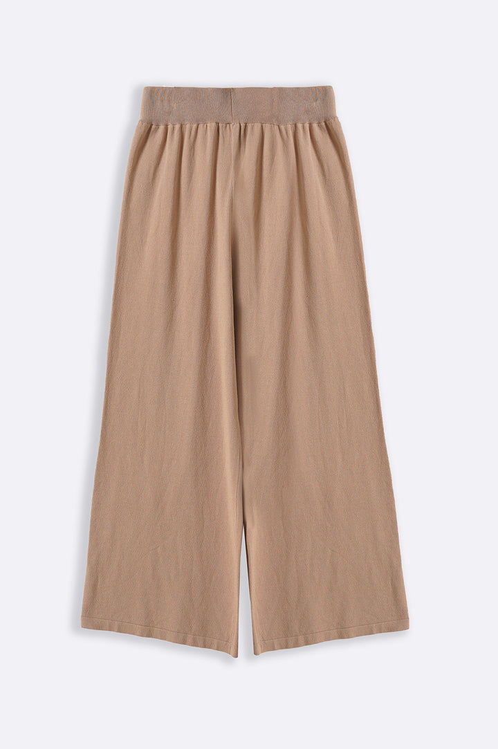 SOFT-KNIT STRAIGHT TROUSERS