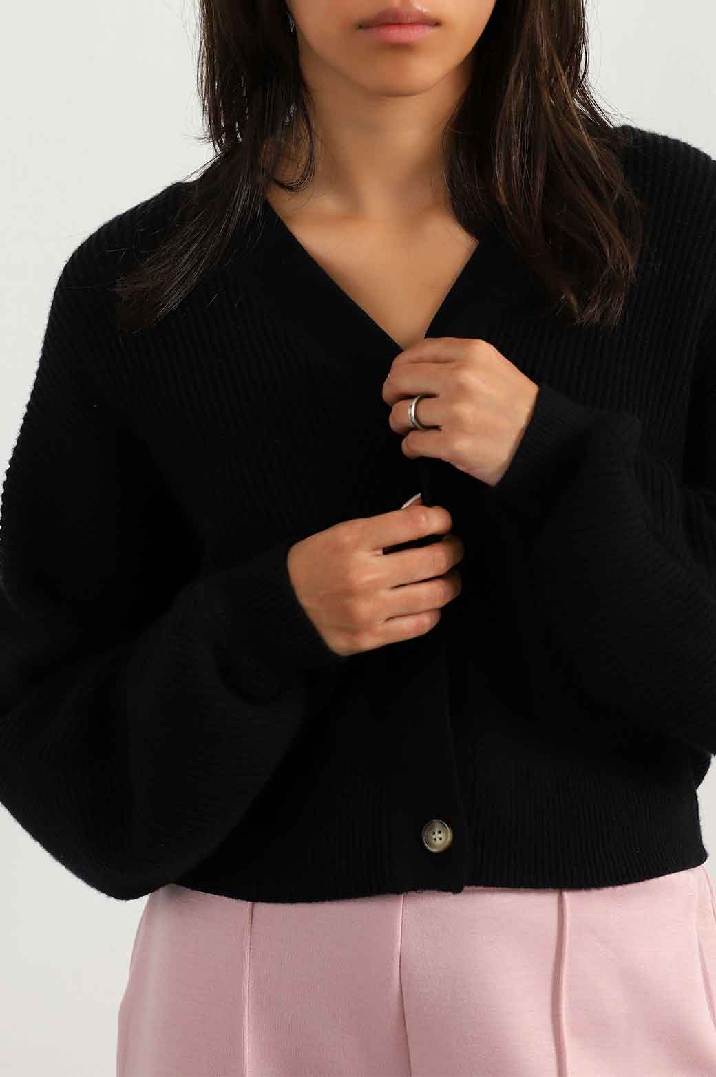 Black SOFT EVERYDAY CARDIGAN