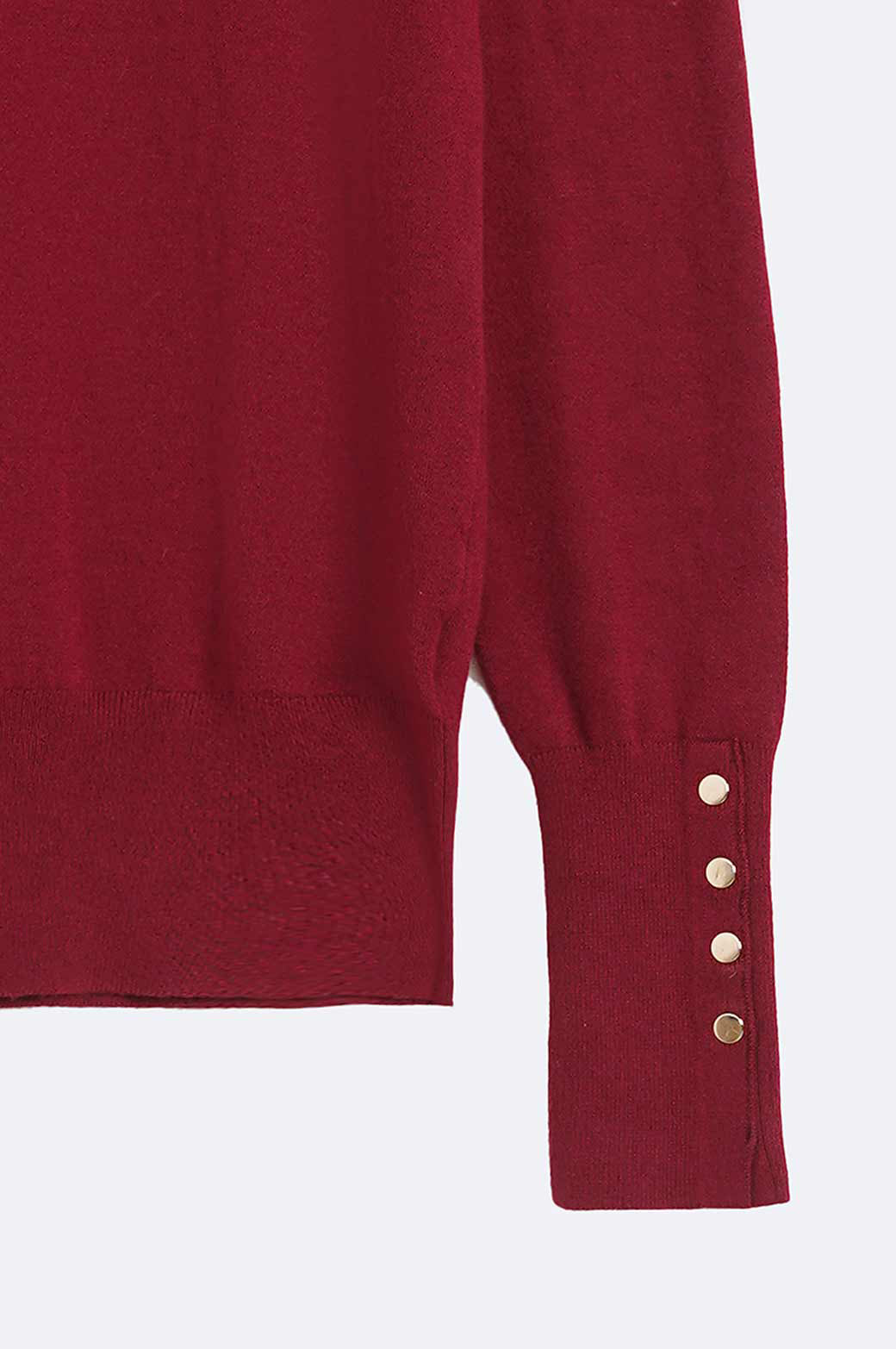 JUMPER WITH SLEEVE BUTTONS