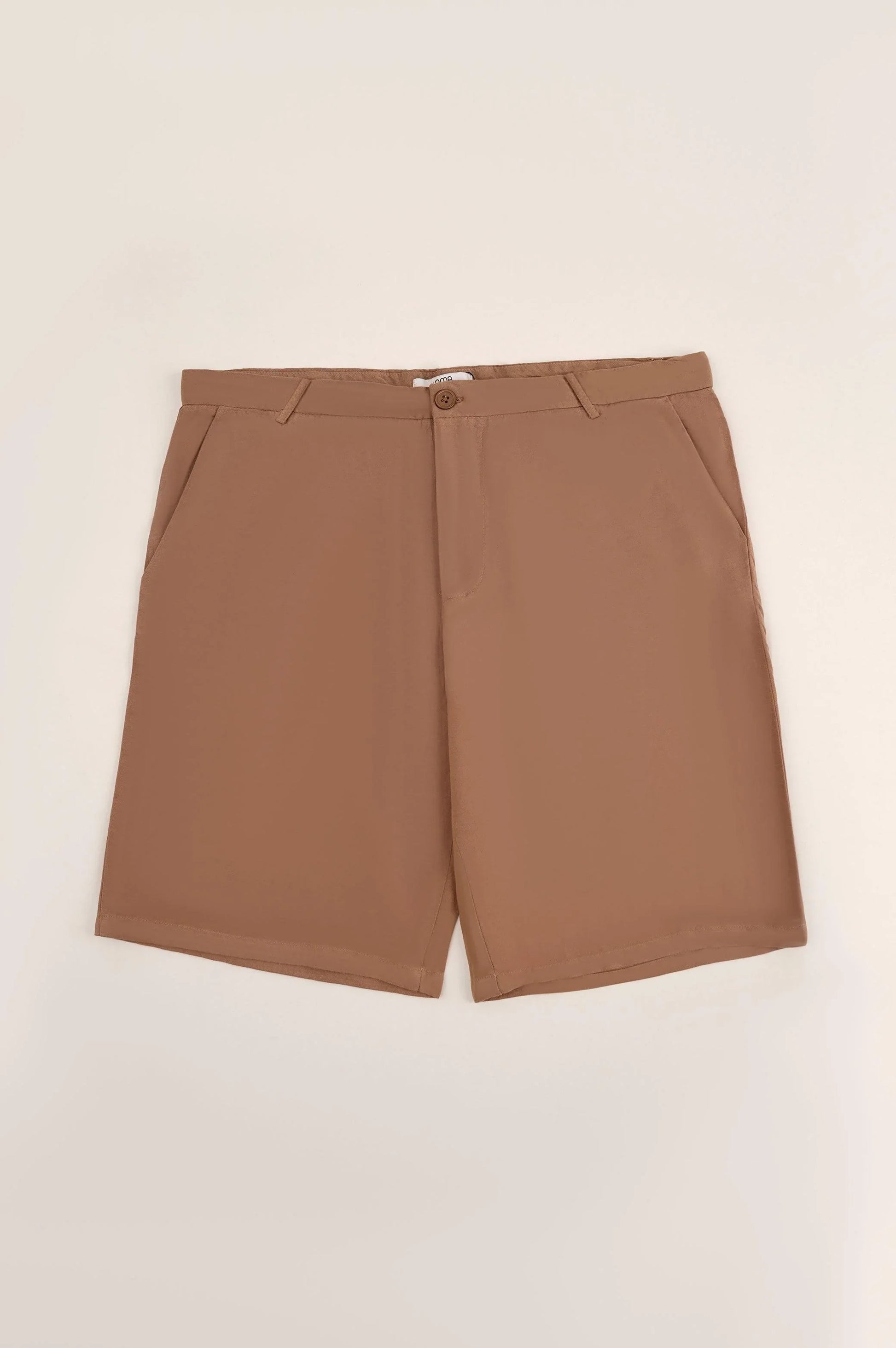 BUTTONED LINEN SHORTS - 7" SHORTS