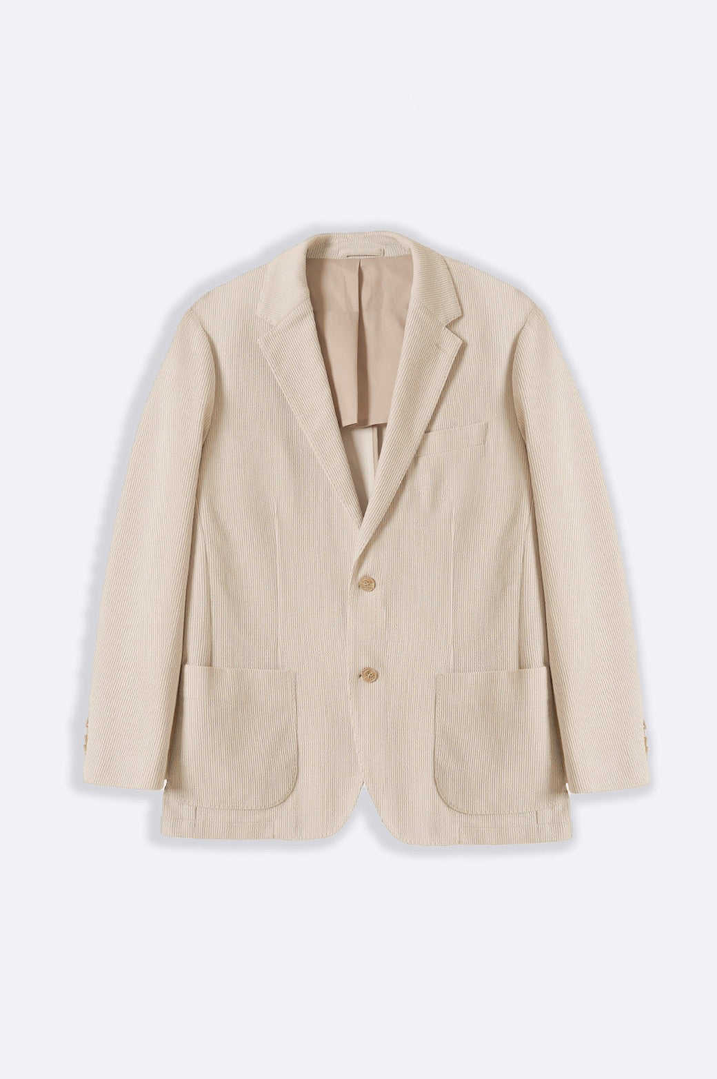 BEIGE CORDUROY BLAZER