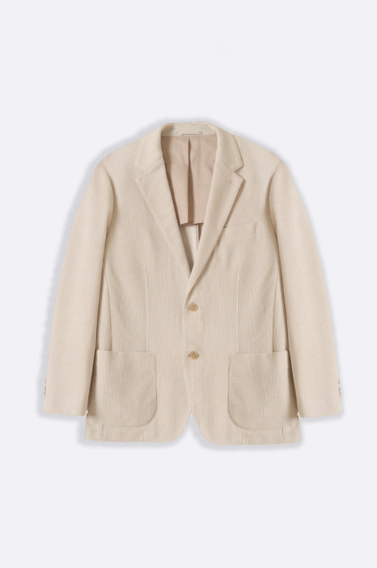 BEIGE CORDUROY BLAZER