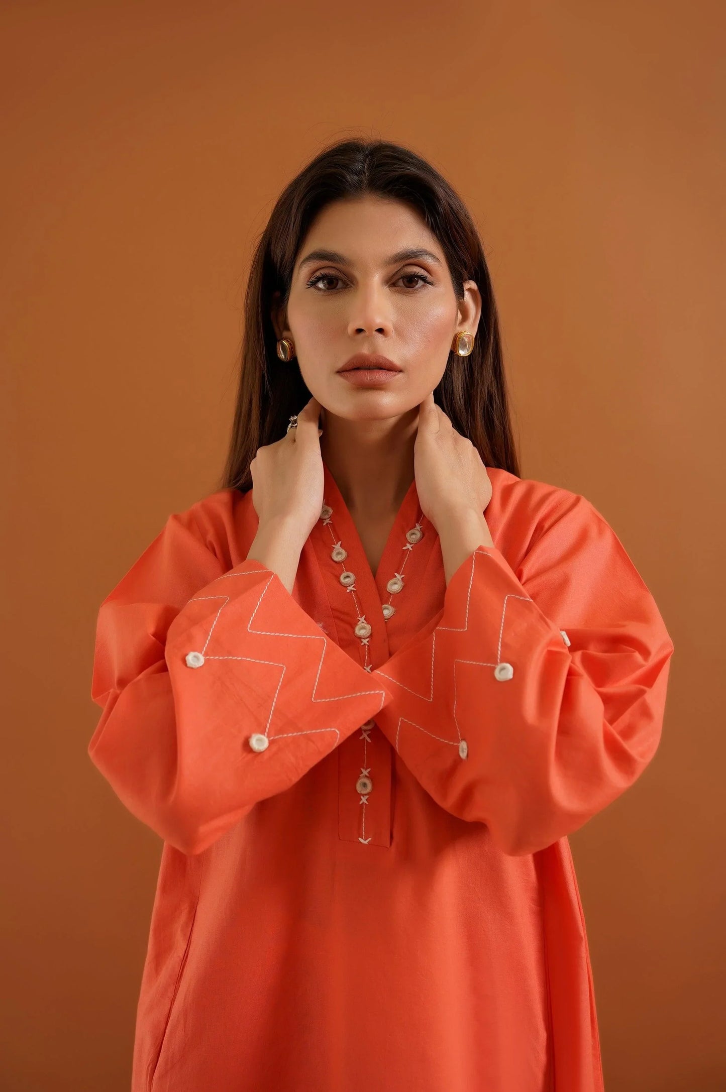 DILARA SHEESHA KURTI - WOMAN TOPS