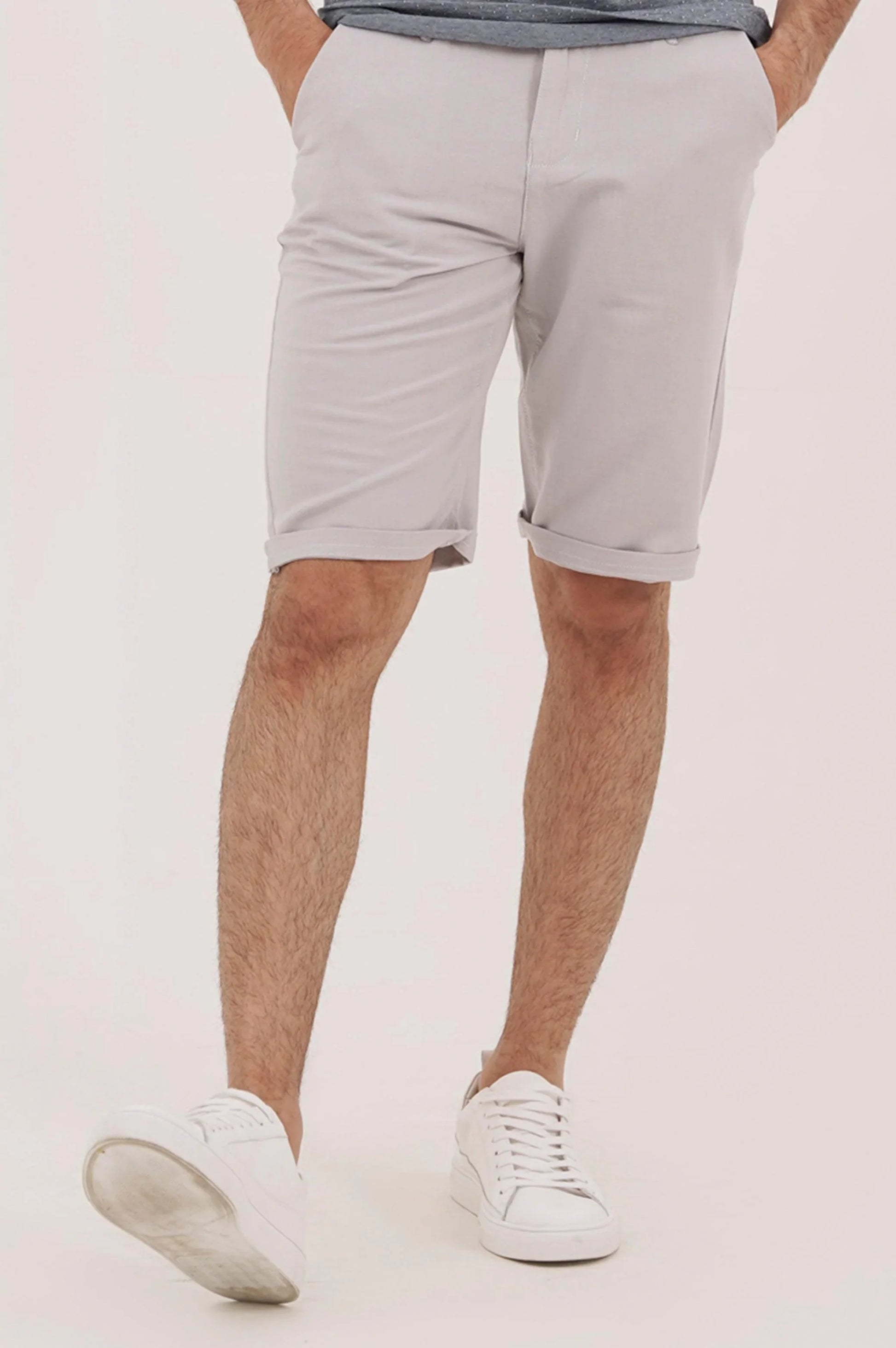 DRAWSTRING LINEN SHORTS - 9" SHORTS