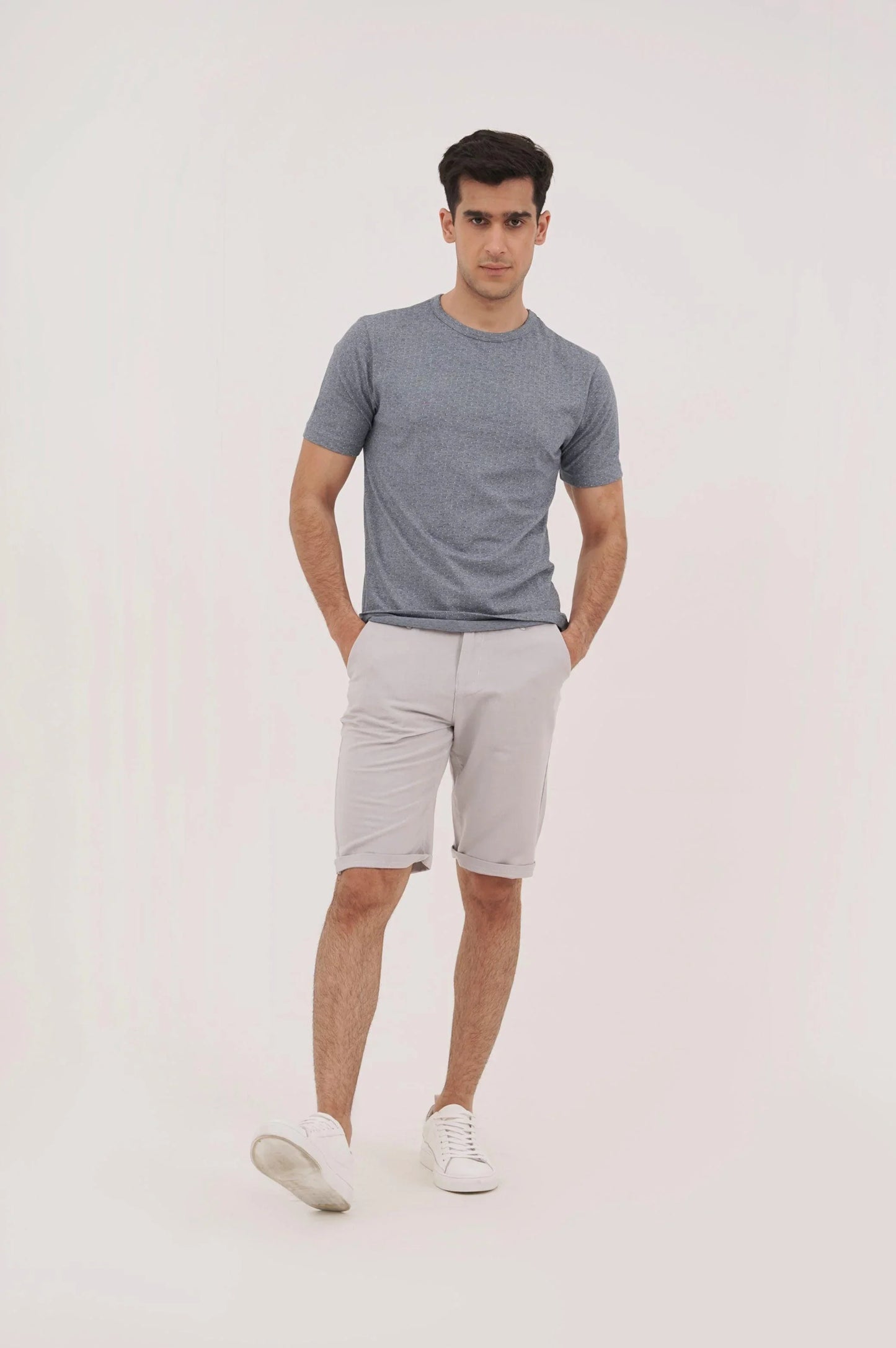 DRAWSTRING LINEN SHORTS - 9" SHORTS