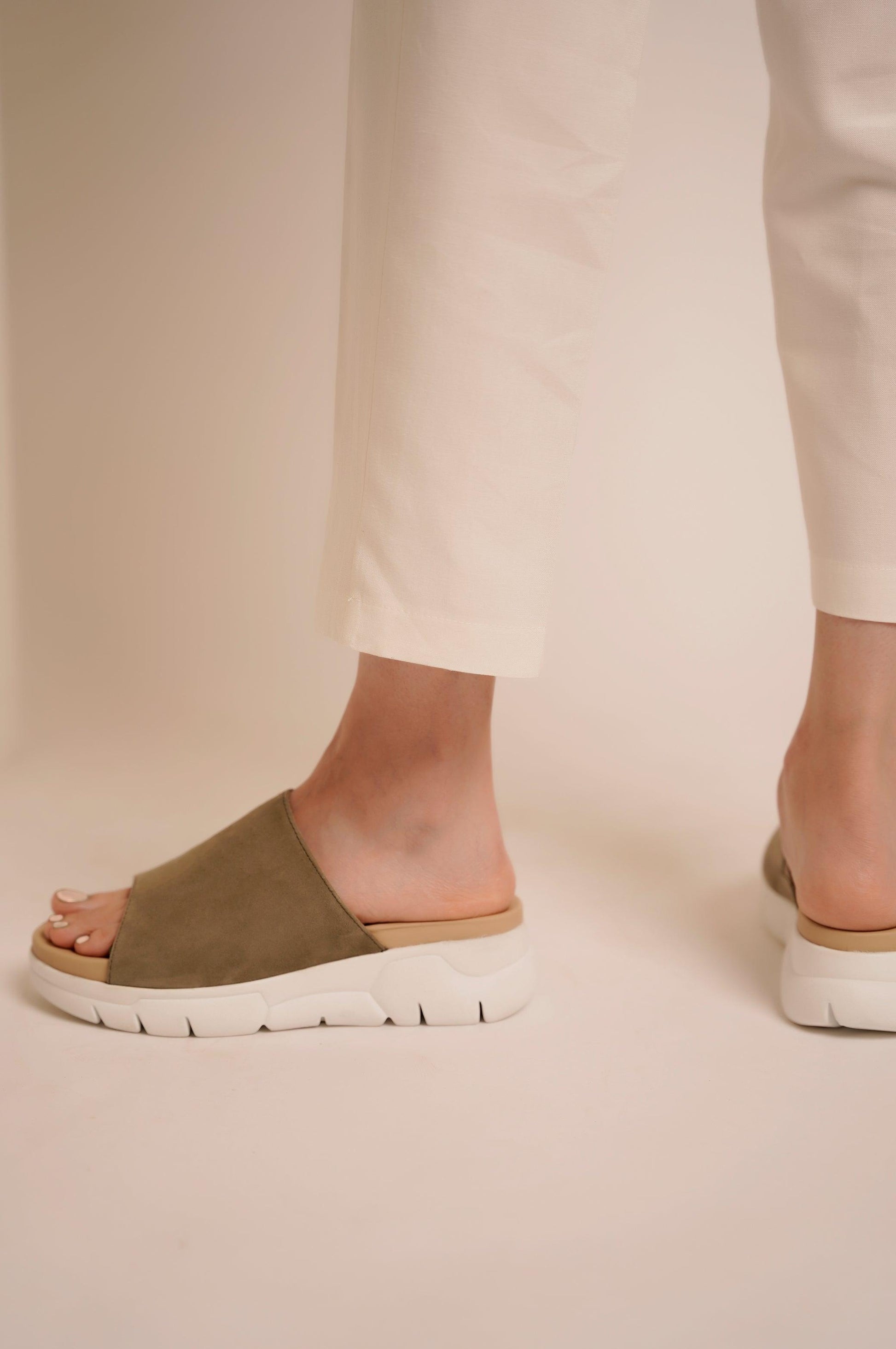 HORIZON SUEDE SLIDE - LEATHER SLIDES