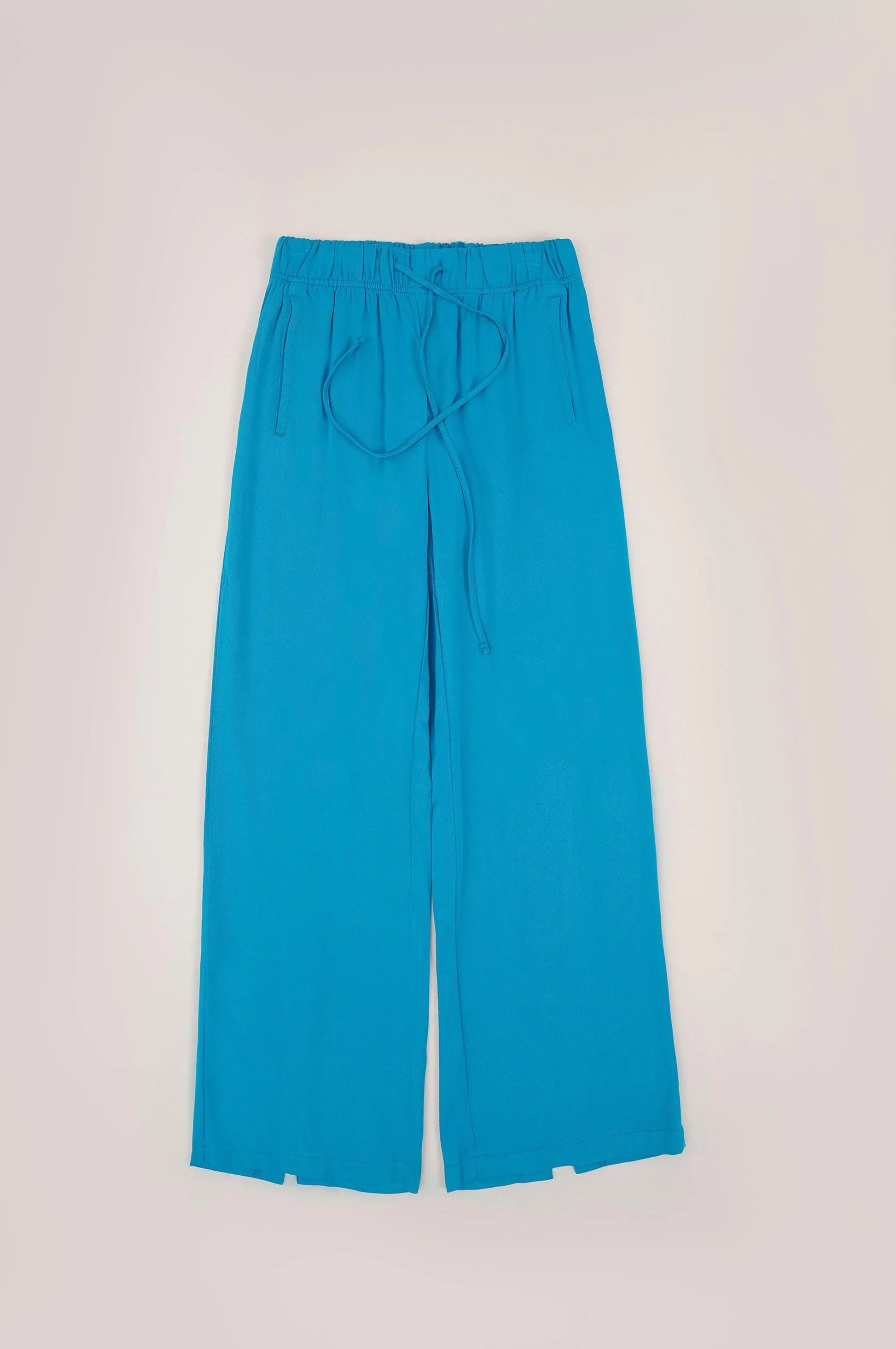 PANT WITH PEEKABOO BACK SLIT - PANTS