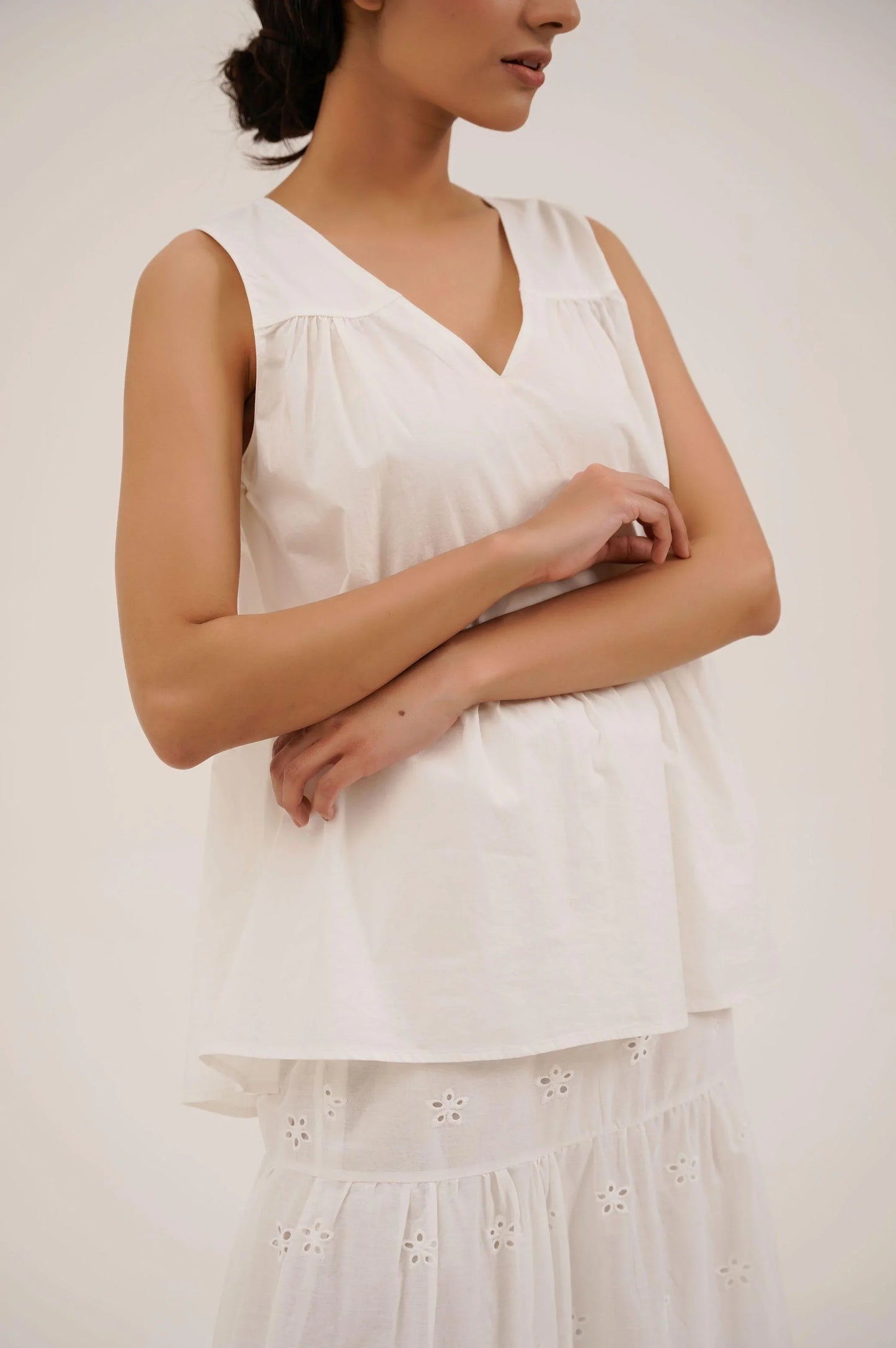 PEPLUM BLOUSE - BLOUSES