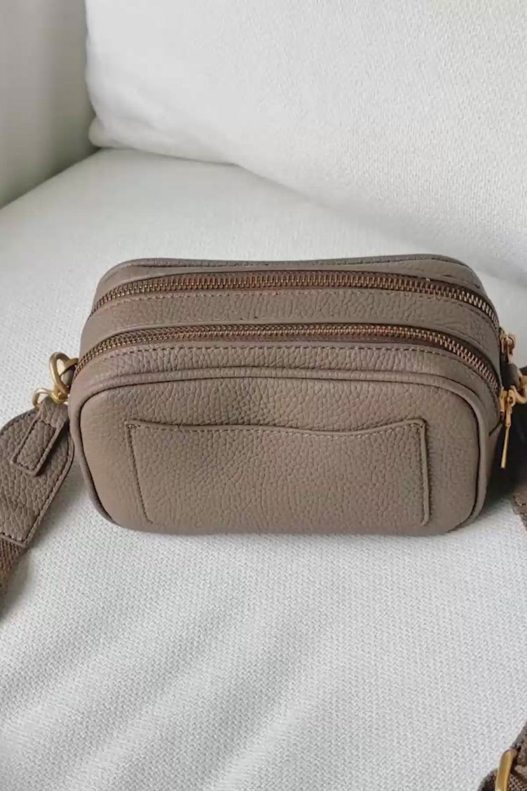 MEZZEH DOUBLE-ZIP CROSSBODY