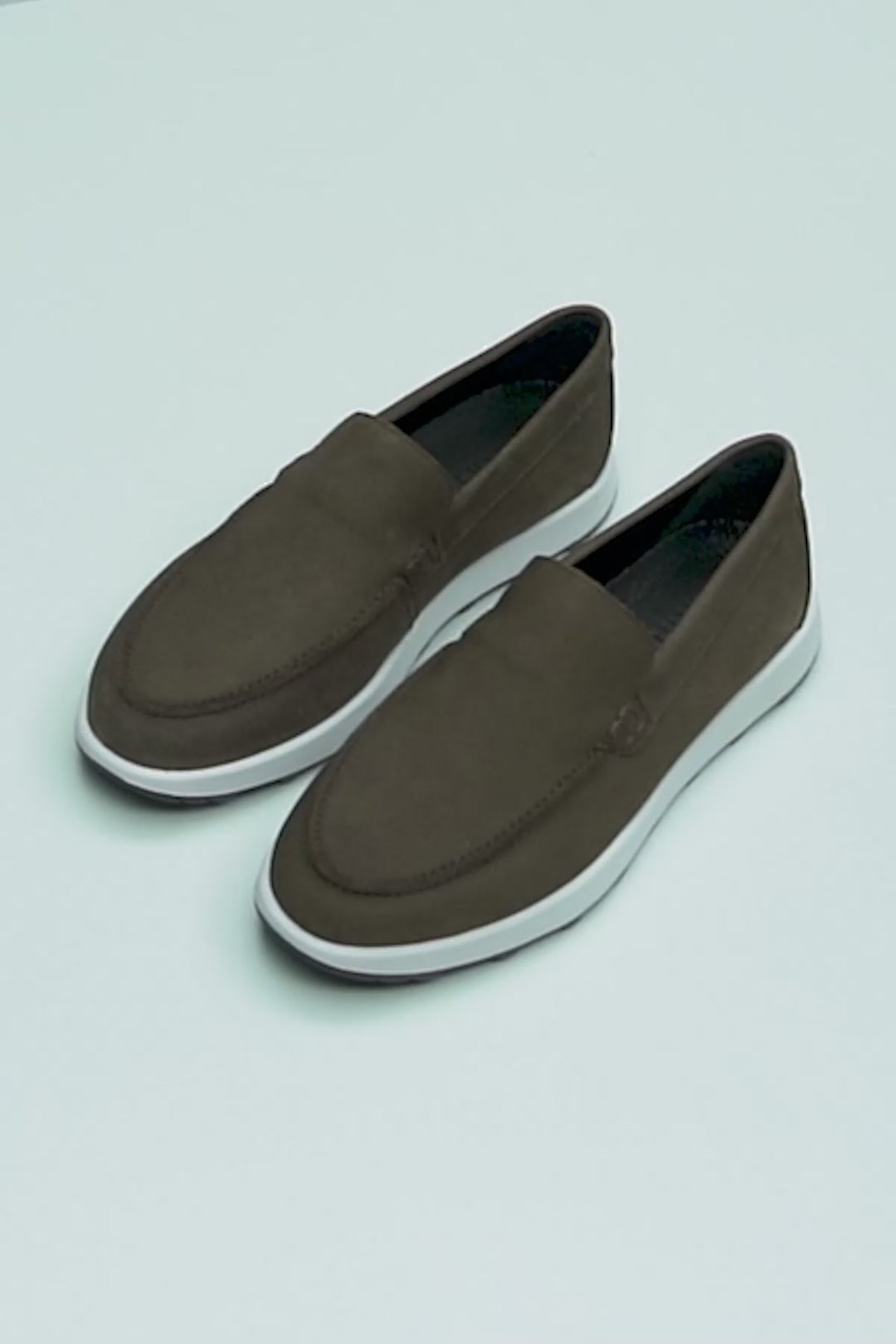 AIR LEATHER LOAFERS