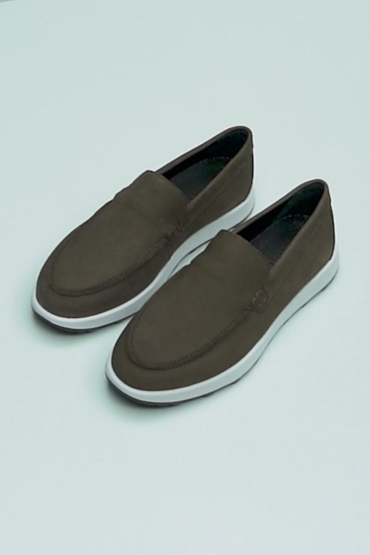 AIR LEATHER LOAFERS
