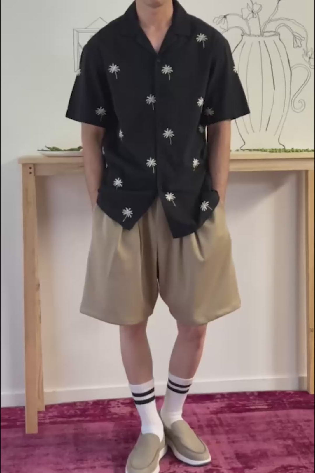 TROPICAL PALM SHIRT